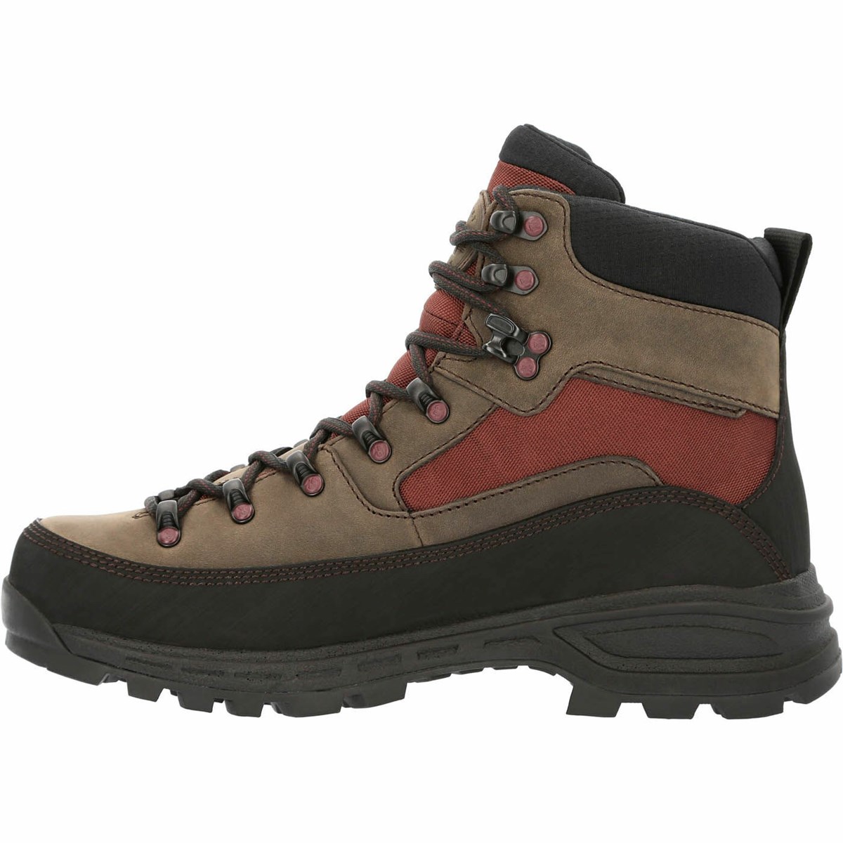 Black / Grey Men's Rocky MTN Stalker Pro Waterproof Mountain Boot Hunting Boots | MWJLP4630