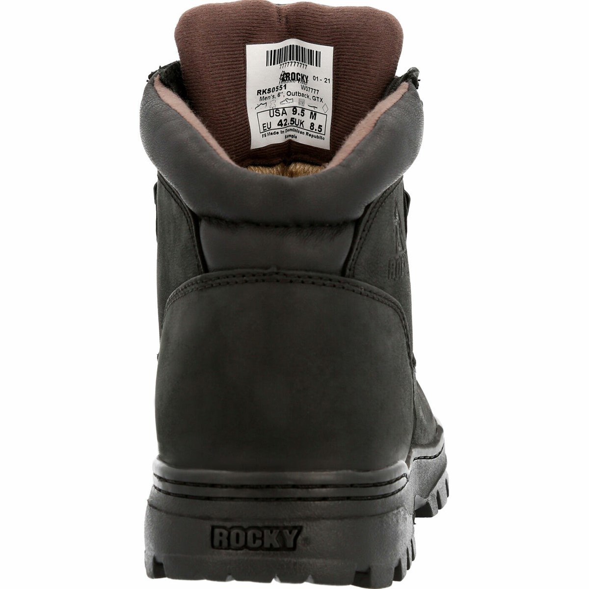 Black Men's Rocky Outback GORE-TEX Chukka Boots | XUNKG6497