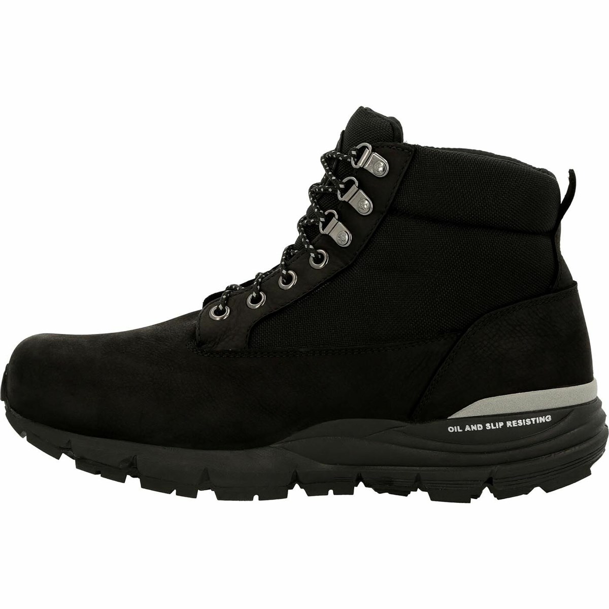 Black Men's Rocky Rugged AT Composite Toe Waterproof Work Boots | FPEIK3098