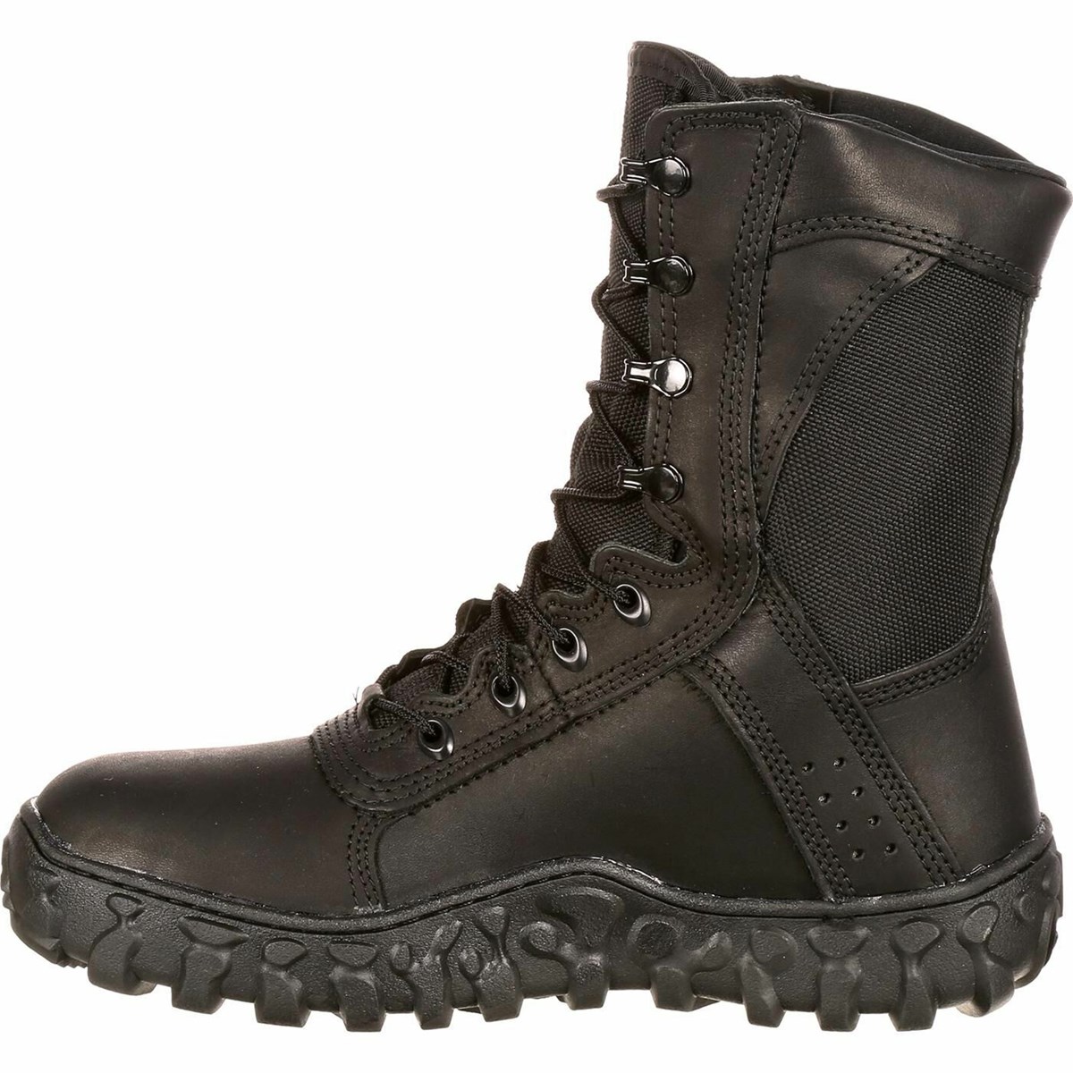 Black Men\'s Rocky S2V Tactical Military Boots | BWLAT3042