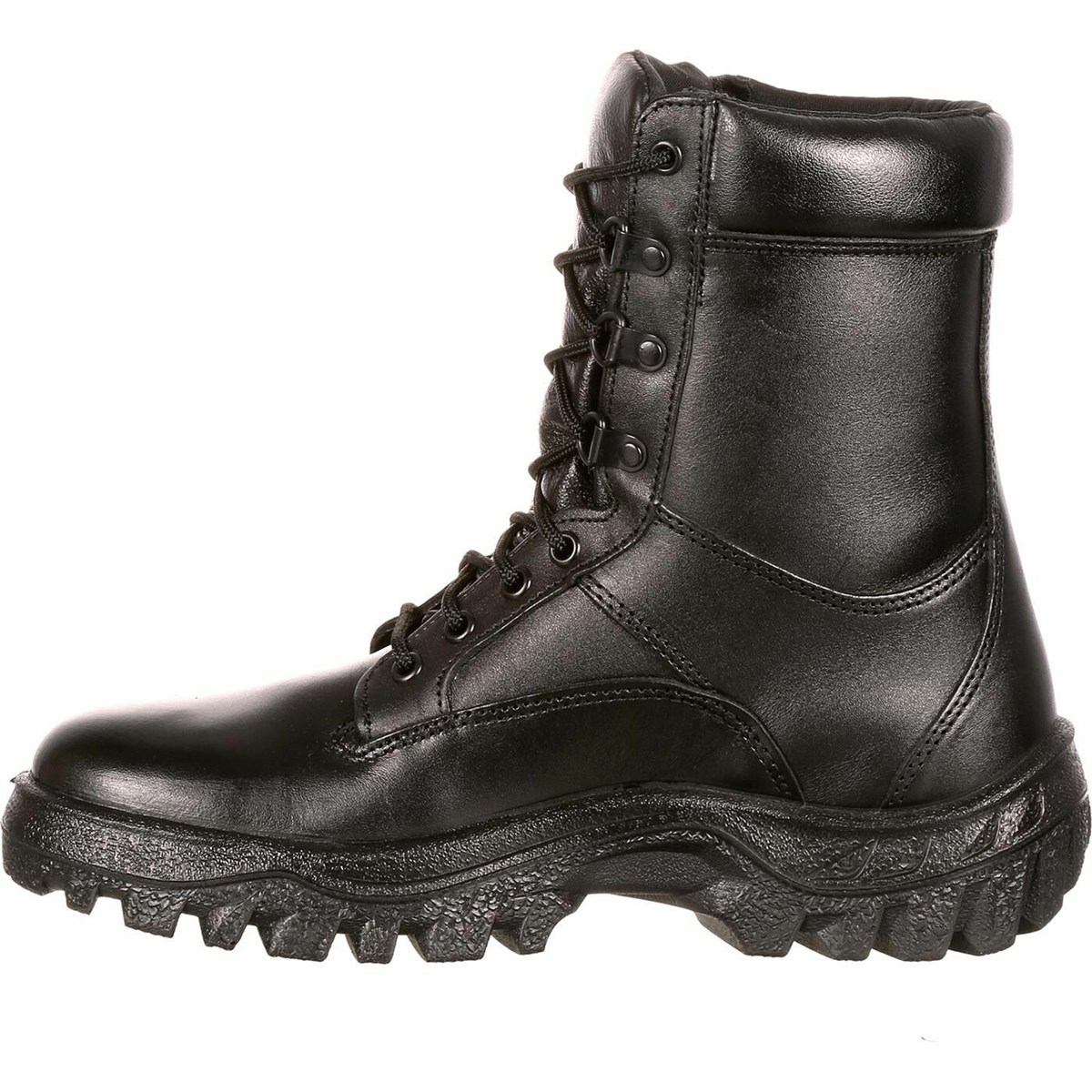 Black Men's Rocky TMC Postal-Approved Public Service Boot Waterproof Boots | LRKDT8659