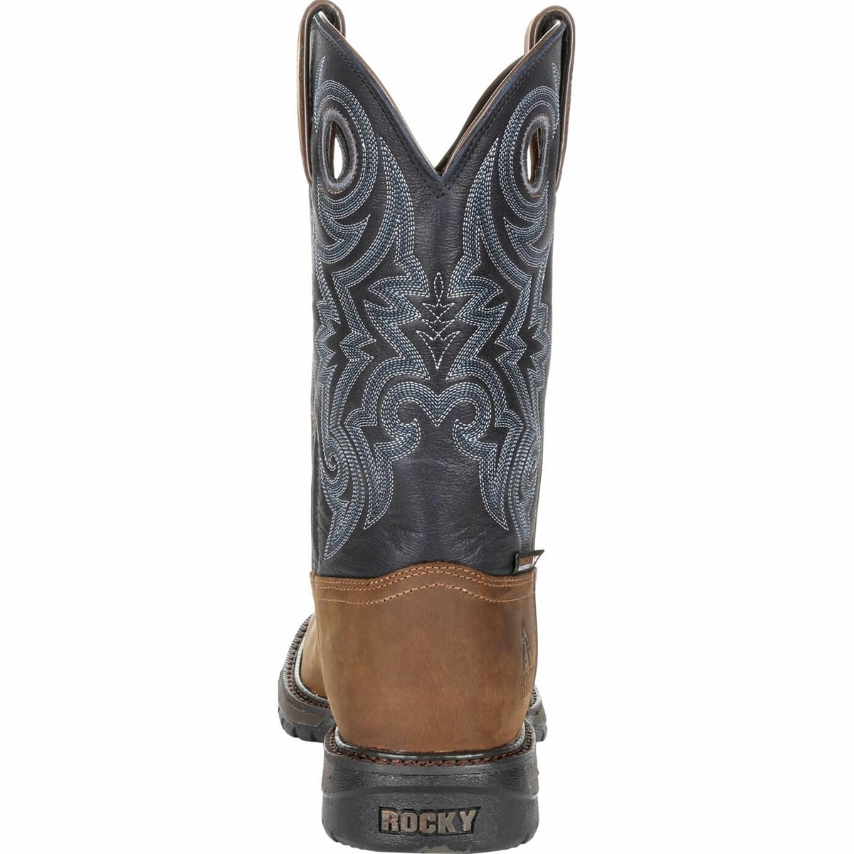 Blue Men's Rocky Original Ride FLX Cowboy Boots | GDTZS5126