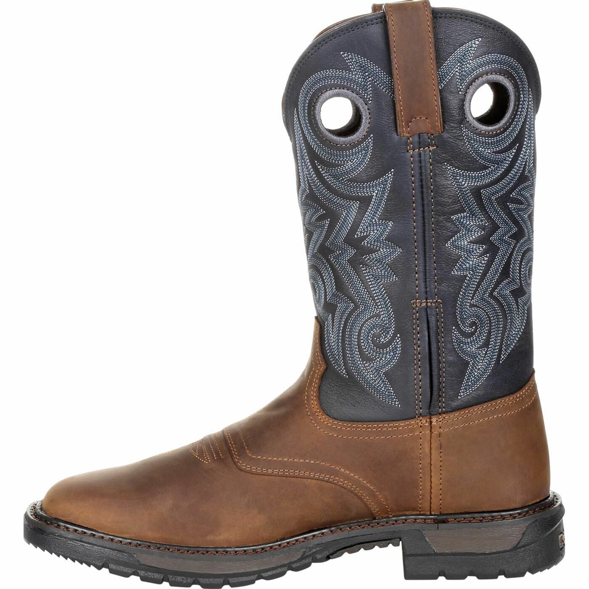 Blue Men's Rocky Original Ride FLX Cowboy Boots | GDTZS5126