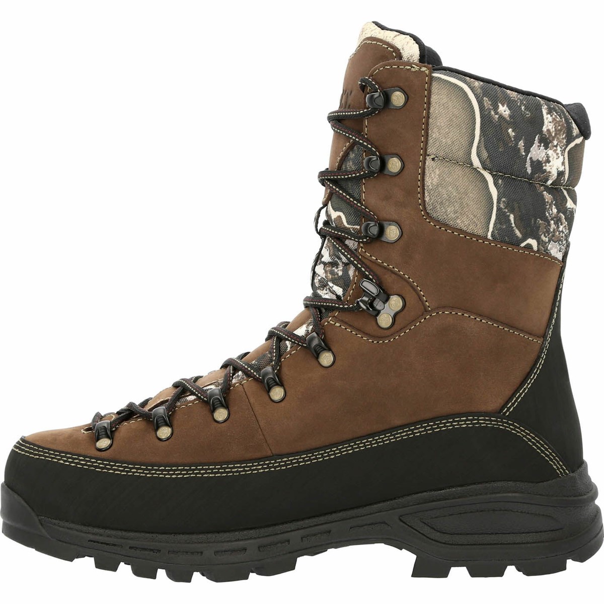 Brown / Black Men's Rocky MTN Stalker Pro 800G Insulated Mountain Boot Waterproof Boots | DIVNG7819