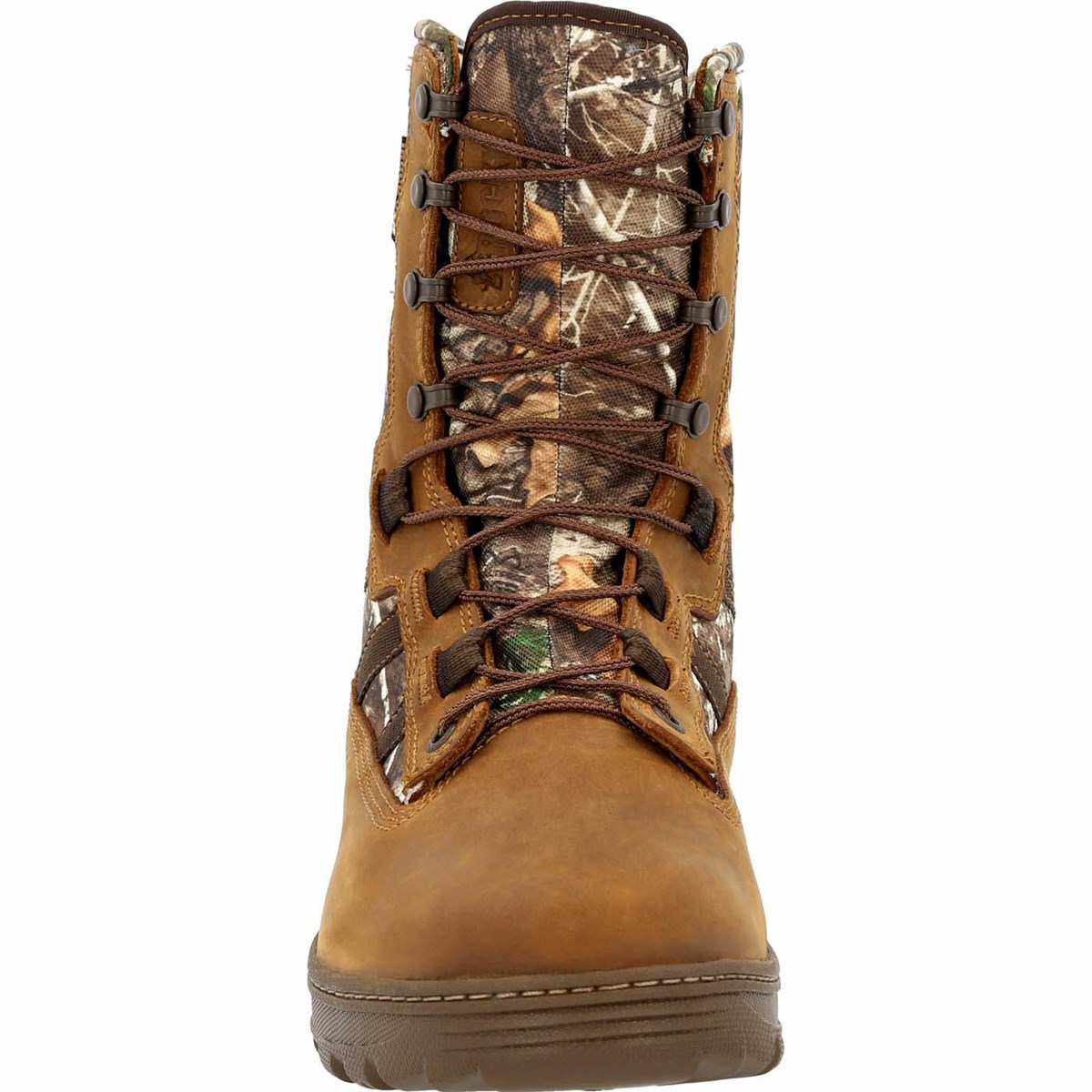 Brown / Camo Men's Rocky Havoc 400G Insulated Waterproof Hunting Boots | GDTZB1378