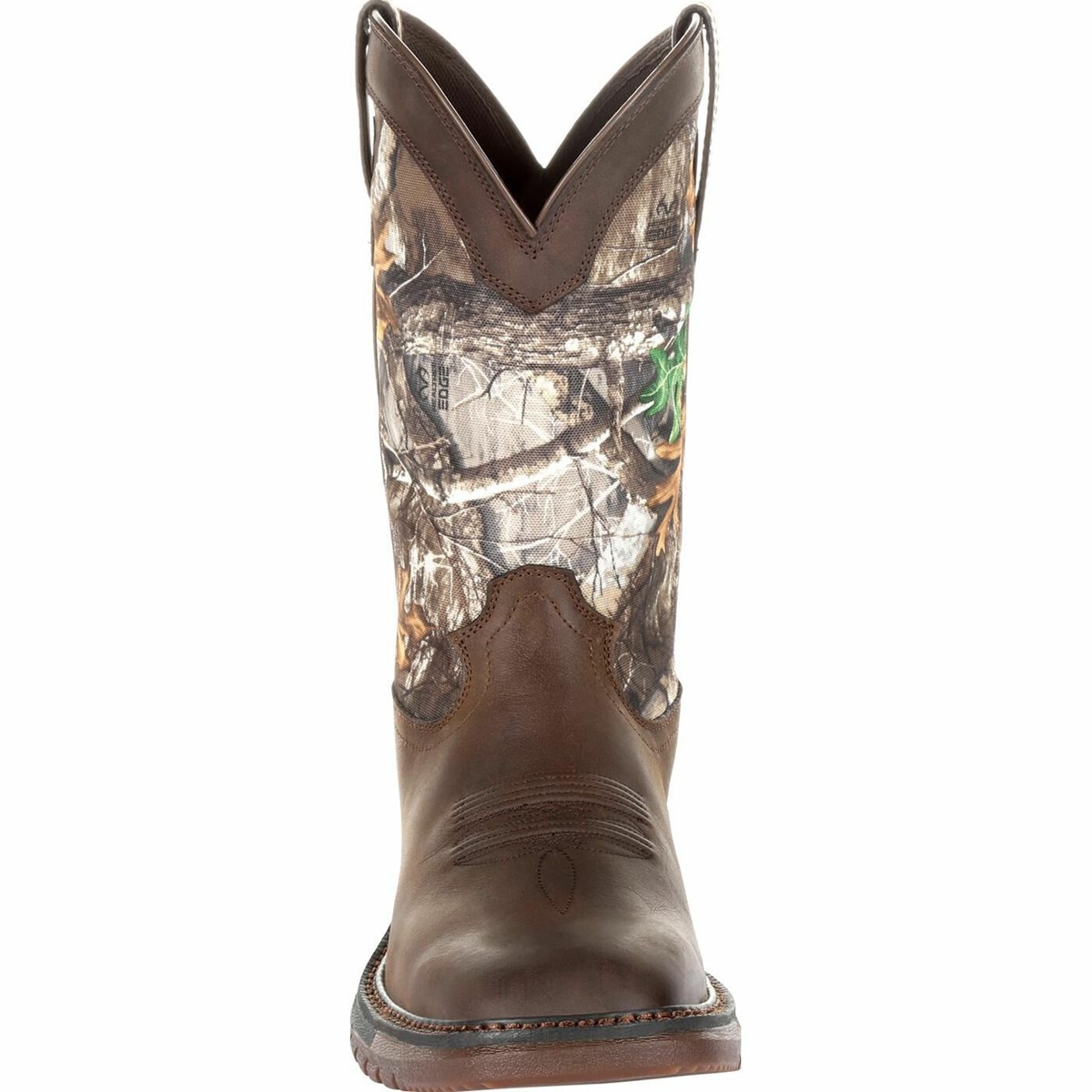 Brown / Camo Men's Rocky Original Ride FLX Cowboy Boots | ARTCD9483