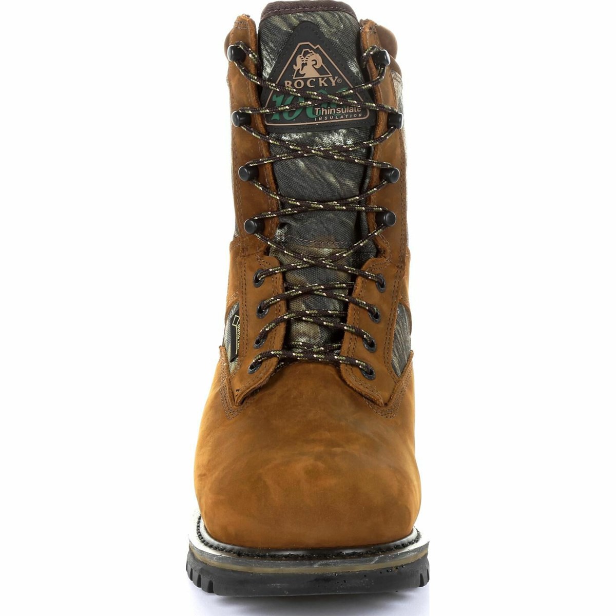 Brown / Green Men's Rocky CornStalker GORE-TEX 1000G Insulated Hunting Boots | FMQGC4302