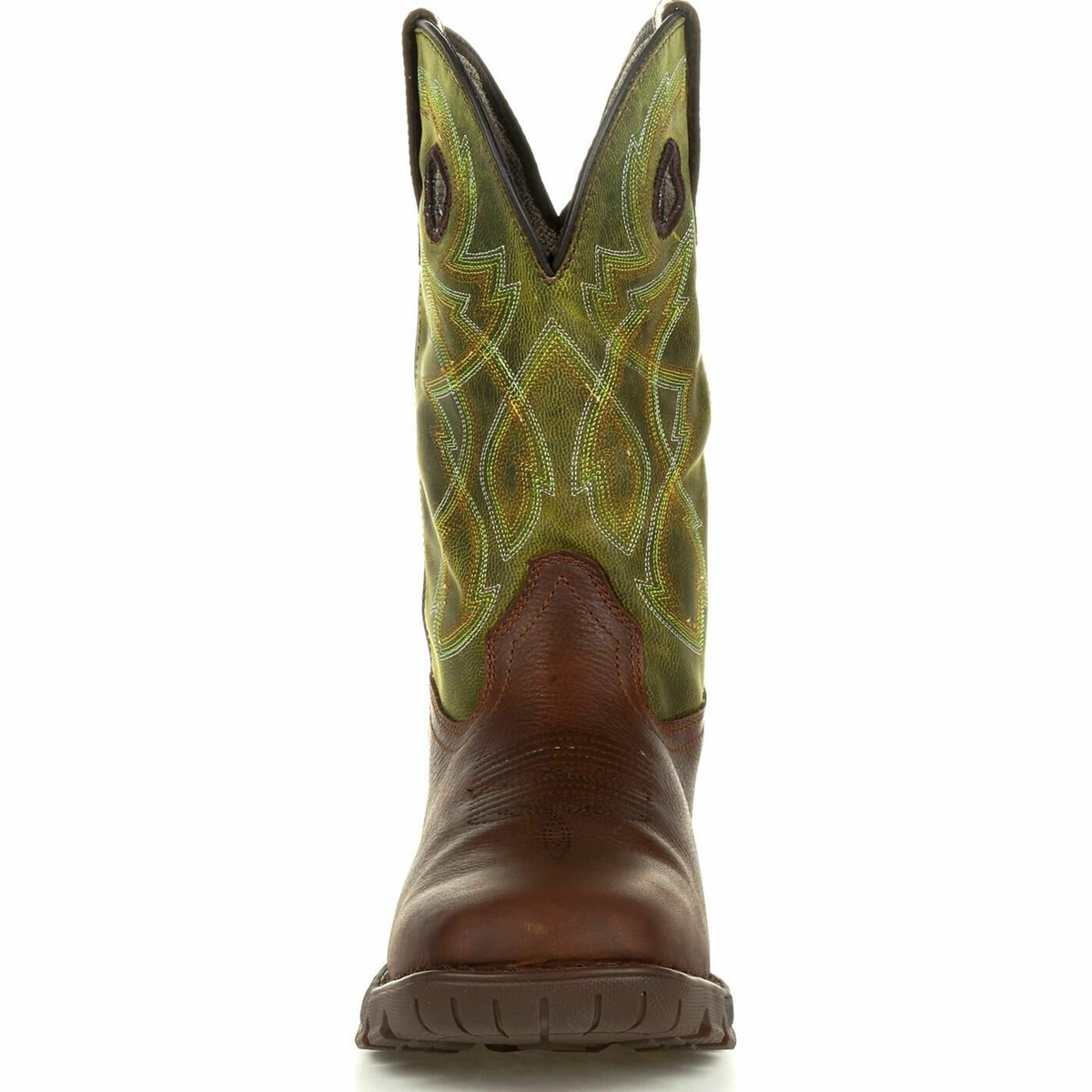 Brown / Green Men's Rocky Legacy 32 Cowboy Boots | OTRKS8175