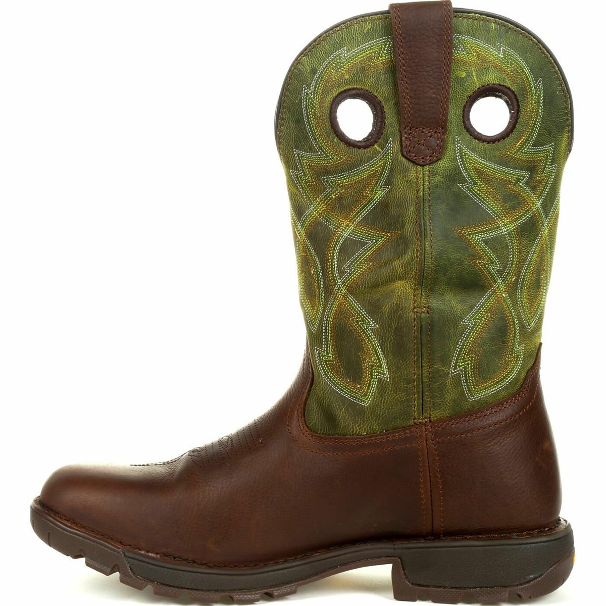 Brown / Green Men's Rocky Legacy 32 Cowboy Boots | OTRKS8175