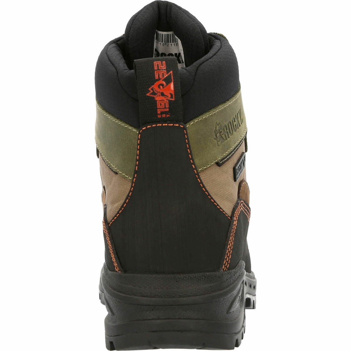 Brown / Green Men's Rocky MTN Stalker Pro Mountain Boot Waterproof Boots | KSTPA6219