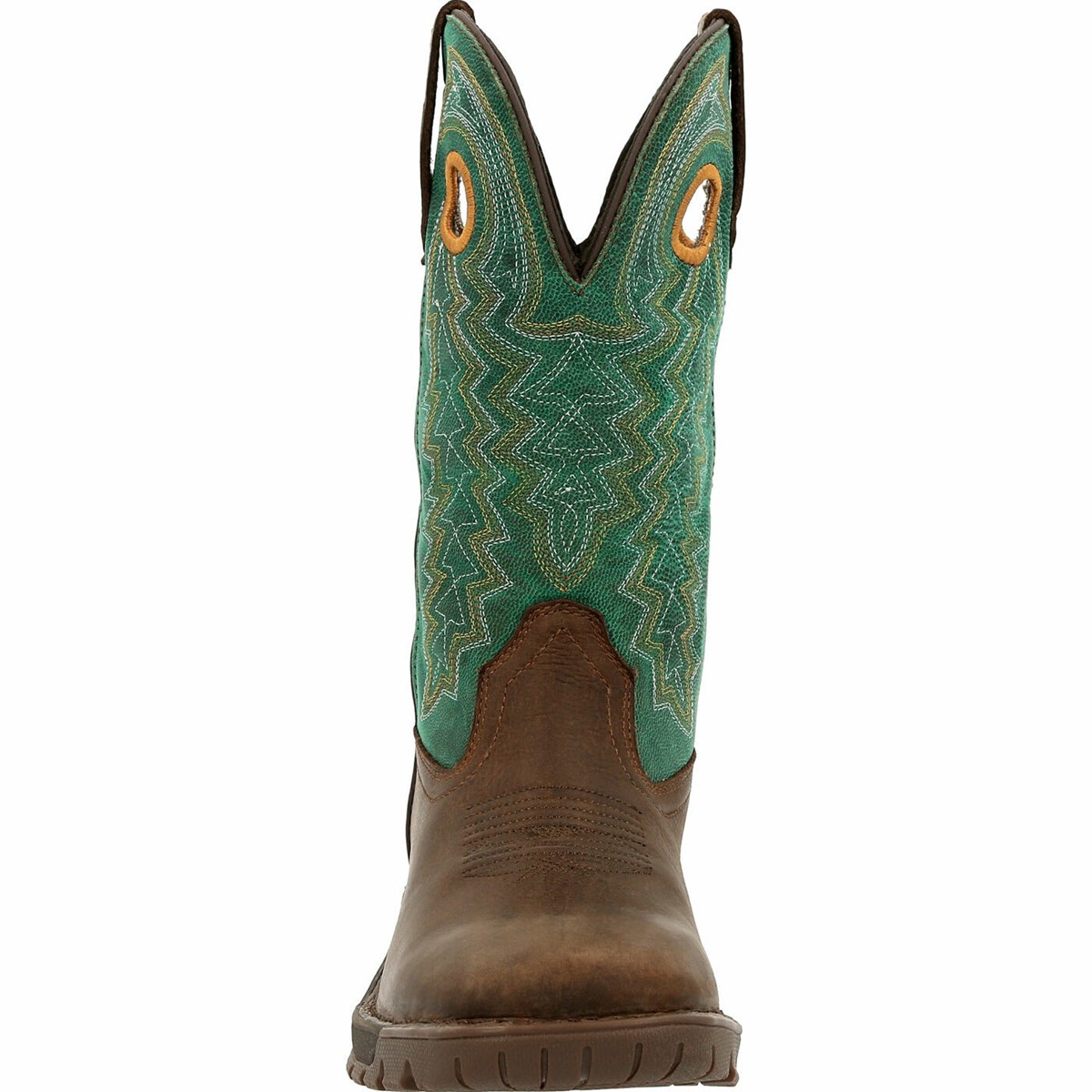 Brown / Green Women's Rocky Legacy 32 Western Boots | SOPIH4256