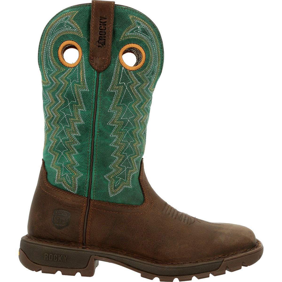 Brown / Green Women\'s Rocky Legacy 32 Western Boots | SOPIH4256