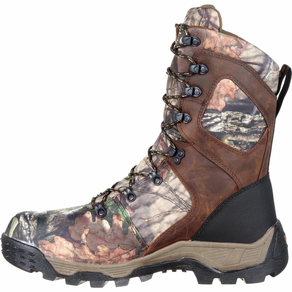 Brown Men's Rocky 1000 Gram Insulated Hunting Boots with 3M Thinsulate Waterproof Boots | NIRTM7350