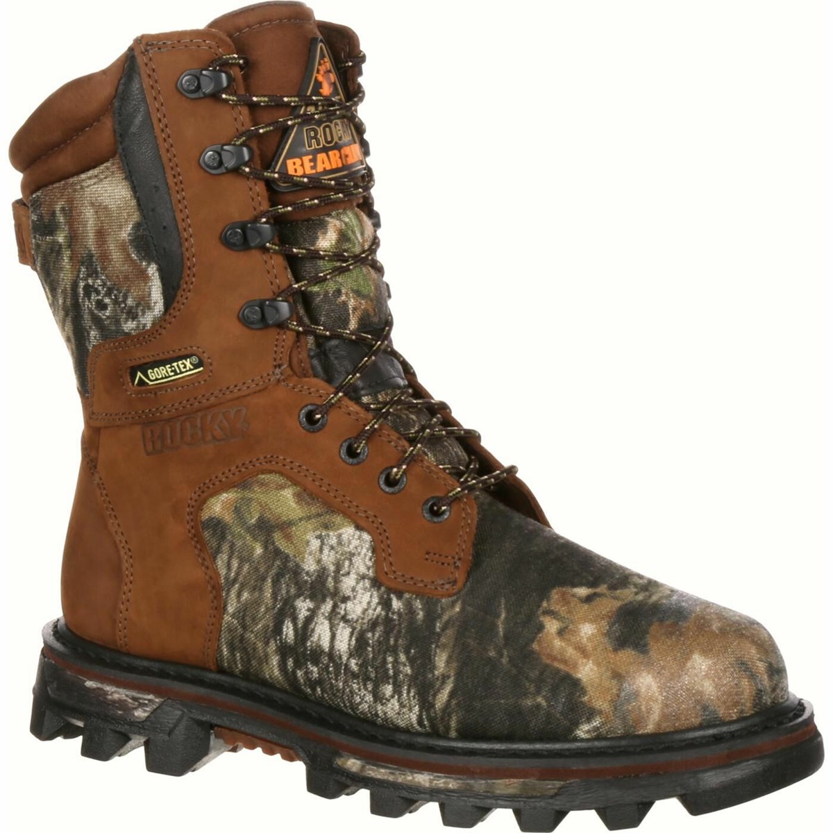 Brown Men\'s Rocky BearClaw GORE-TEX 1000G Insulated Hunting Boots | XOBAP0758