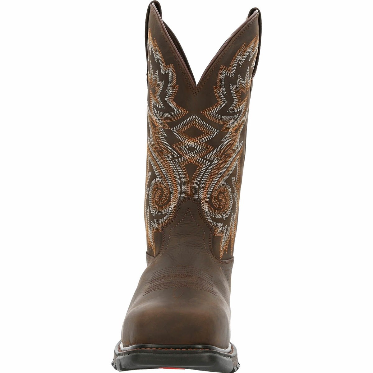 Brown Men's Rocky Carbon 6 Carbon Toe Cowboy Boots | CXVWF7823