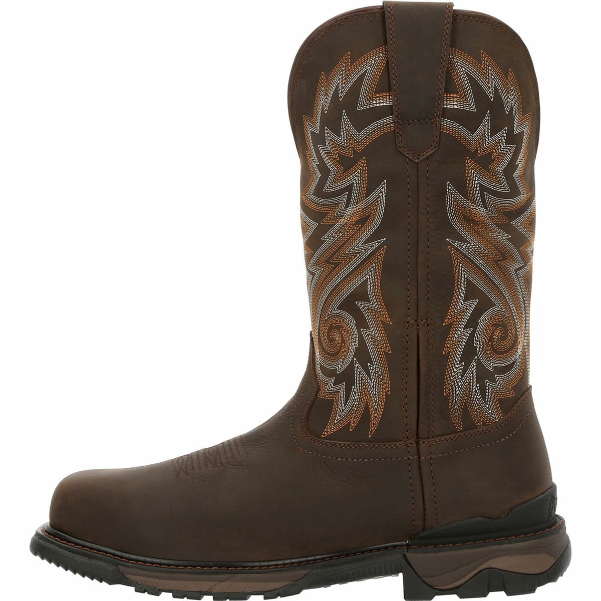 Brown Men's Rocky Carbon 6 Carbon Toe Cowboy Boots | CXVWF7823