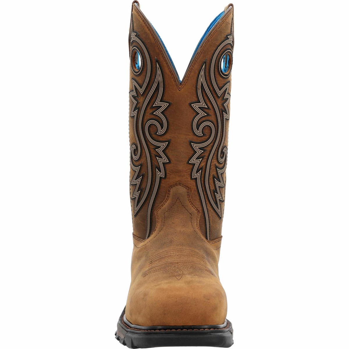 Brown Men's Rocky Carbon 6 Carbon Toe Cowboy Boots | THKCY7683