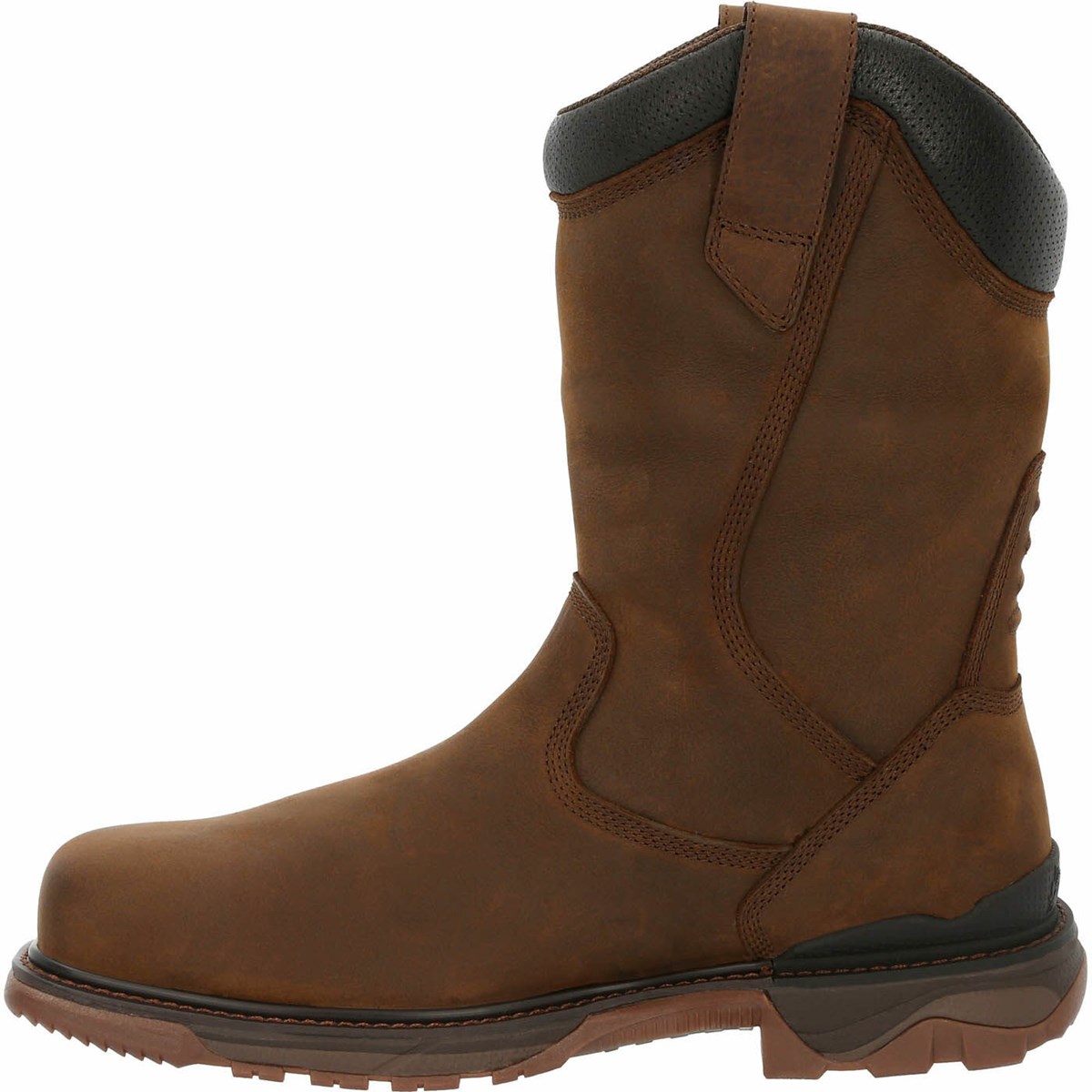 Brown Men's Rocky Carbon 6 Carbon Toe Waterproof Western Work Boots | SJDEG0198