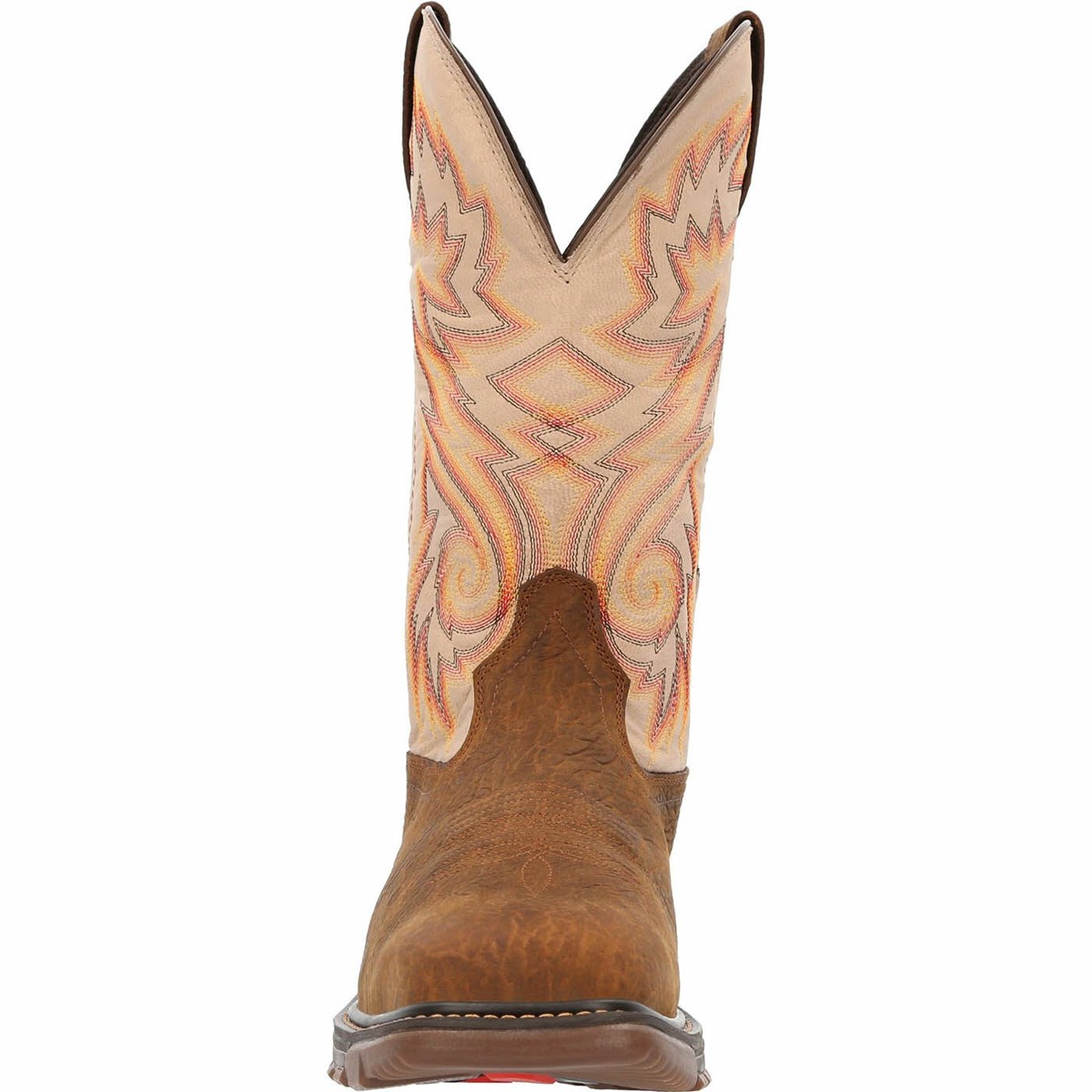 Brown Men's Rocky Carbon 6 Cowboy Boots | ECRXO5817