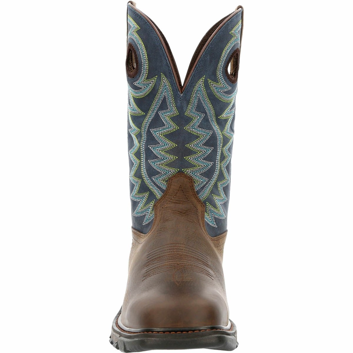 Brown Men's Rocky Carbon 6 Pull-On Cowboy Boots | MNLOZ7835