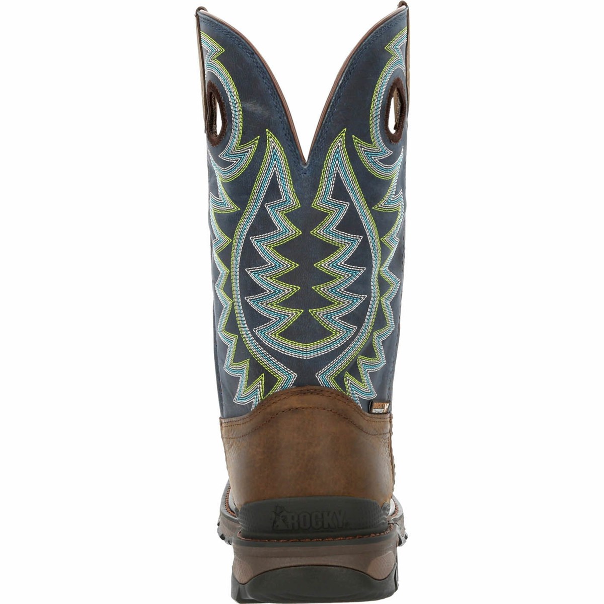 Brown Men's Rocky Carbon 6 Pull-On Cowboy Boots | MNLOZ7835