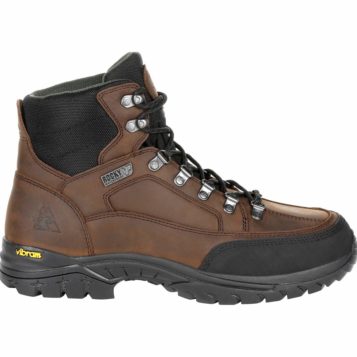 Brown Men\'s Rocky Deerstalker Sport Waterproof Hunting Boots | YFPUR7804