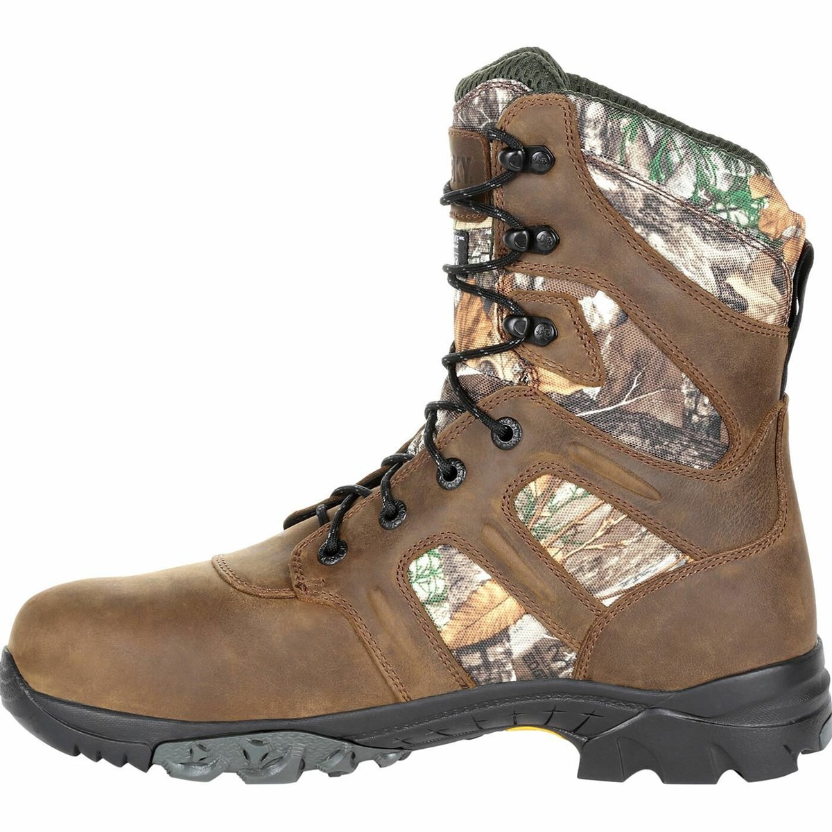 Brown Men's Rocky Deerstalker Waterproof 800G Insulated Hunting Boots | YUMHN5906