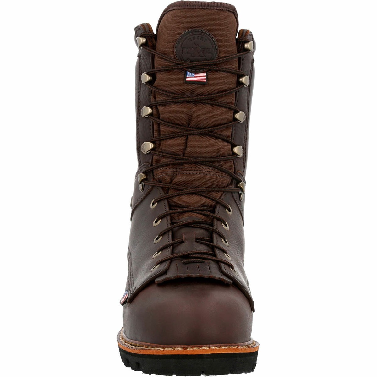 Brown Men's Rocky Elk Stalker Outdoor Boot Waterproof Boots | FDZEI2846