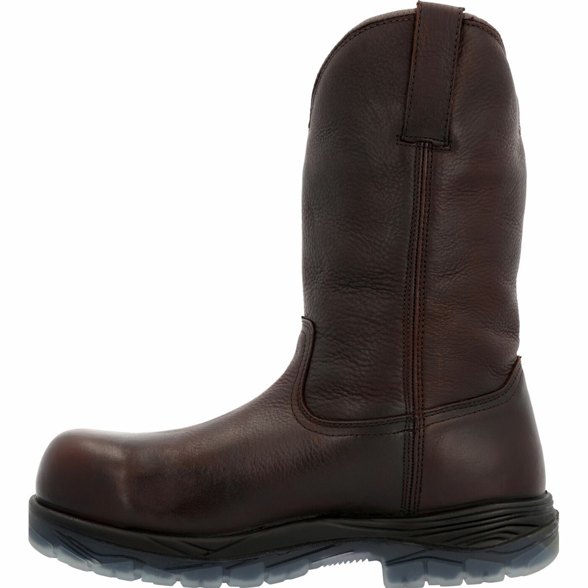 Brown Men's Rocky Forge Wellington Composite Toe Work Boots | ADIYT8367