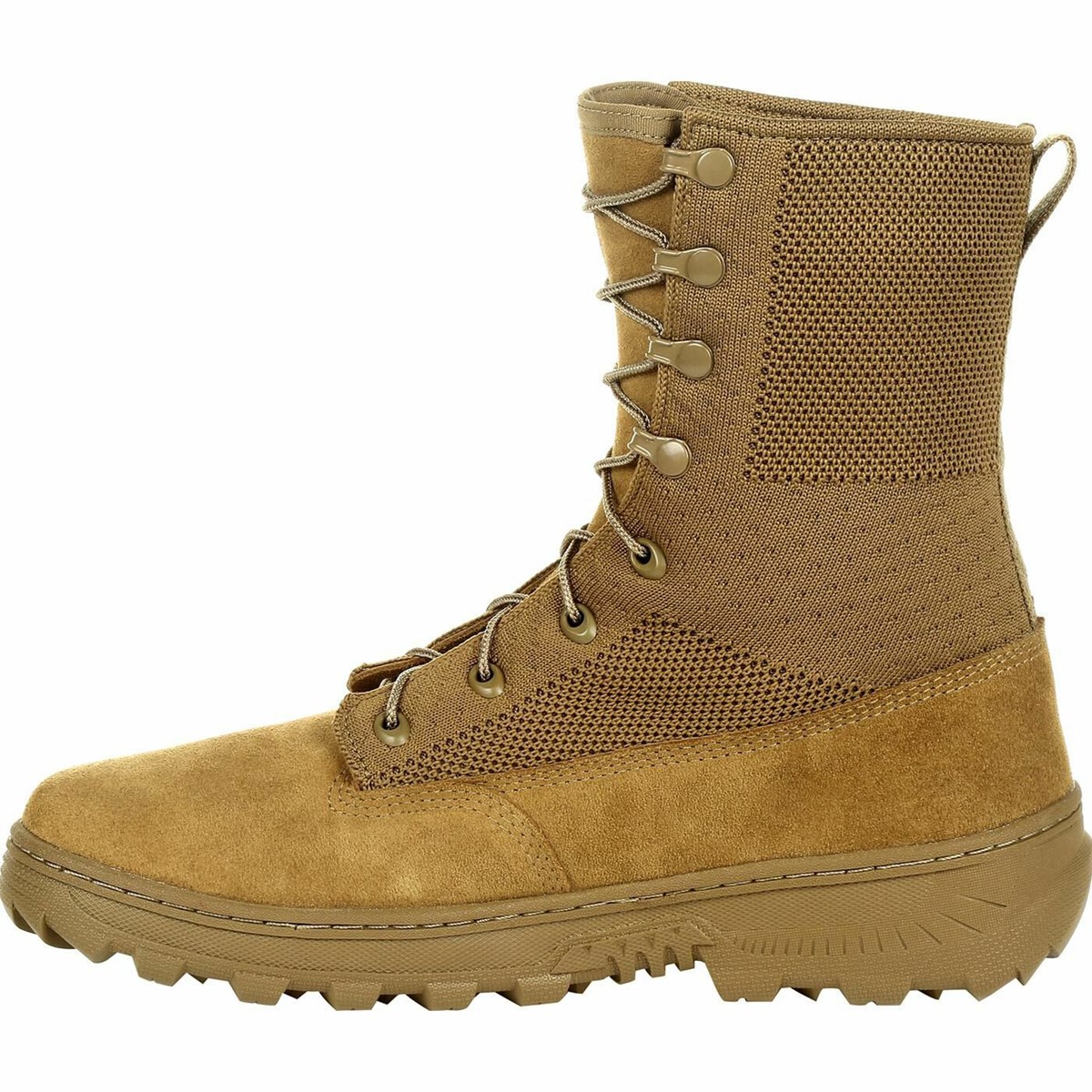 Brown Men's Rocky Havoc Commercial Military Boots | BRHLW5214