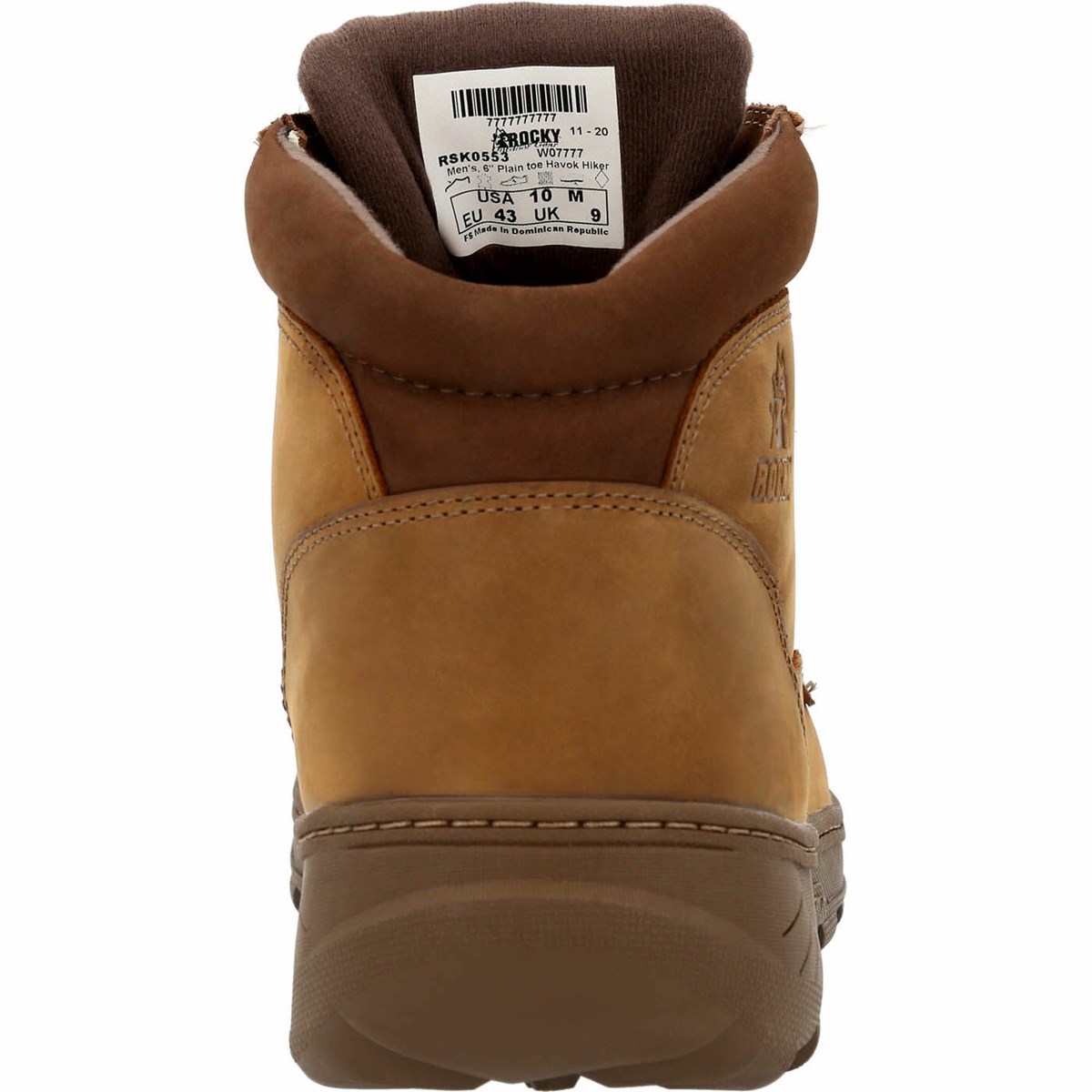 Brown Men's Rocky Havoc Plain Toe GORE-TEX Outdoor Boot Waterproof Boots | SJERX3240