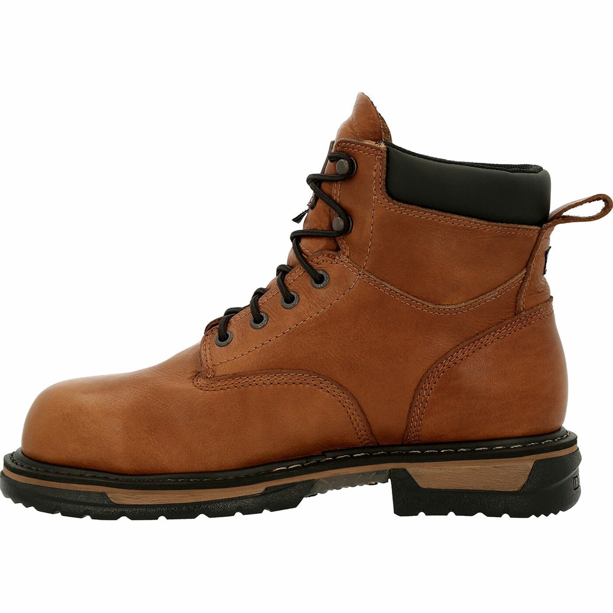 Brown Men's Rocky IronClad Steel Toe Waterproofs Work Boots | BJKPT9615