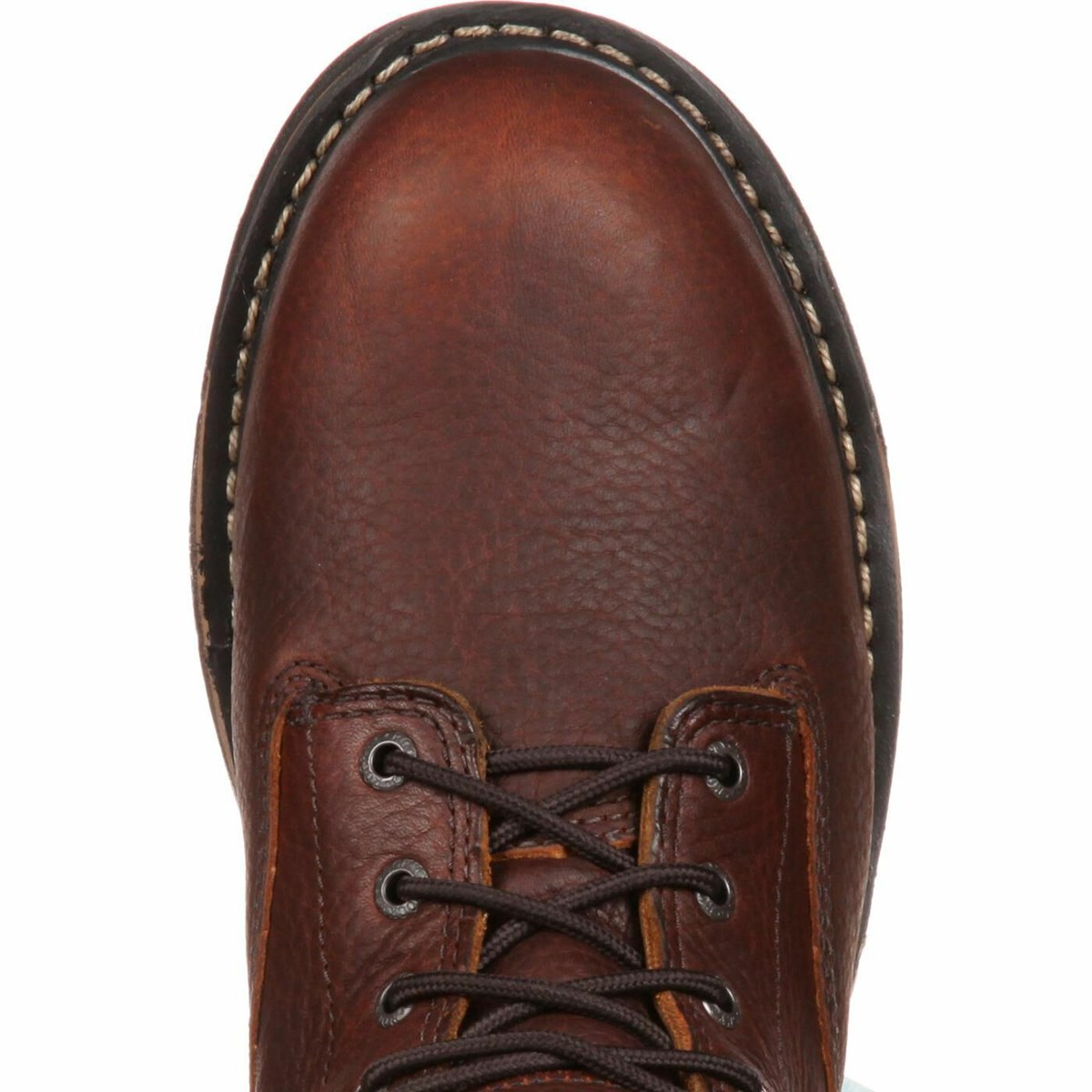 Brown Men's Rocky IronClad Work Boots | SIMQA0364