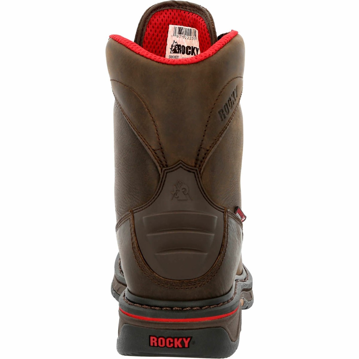 Brown Men's Rocky Iron Skull Composite Lacer Cowboy Boots | CMDPQ2819