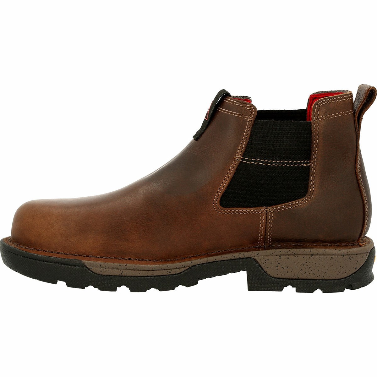 Brown Men's Rocky Legacy 32 Composite Toe Work Chelsea Boots | MUVFW6304