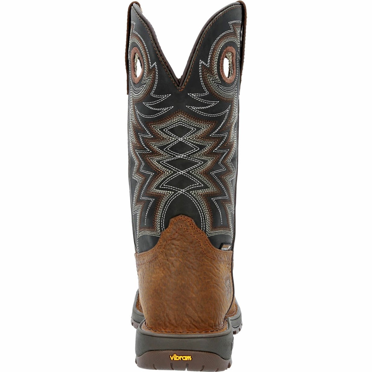 Brown Men's Rocky Legacy 32 Steel Toe Cowboy Boots | AXYFL0182