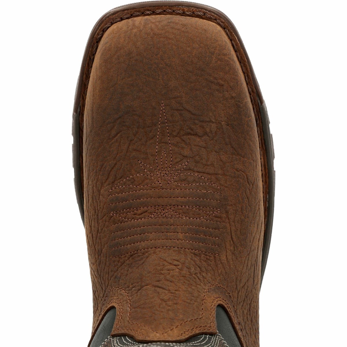 Brown Men's Rocky Legacy 32 Steel Toe Cowboy Boots | AXYFL0182