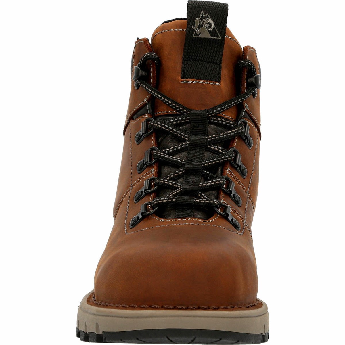 Brown Men's Rocky Legacy 32 Work Boots | VXJDQ6403