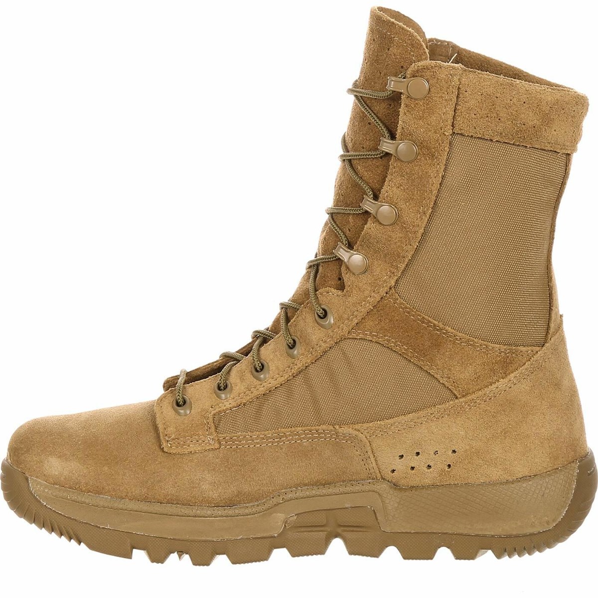 Brown Men's Rocky Lightweight Commercial Military Boots | NSCVU3569