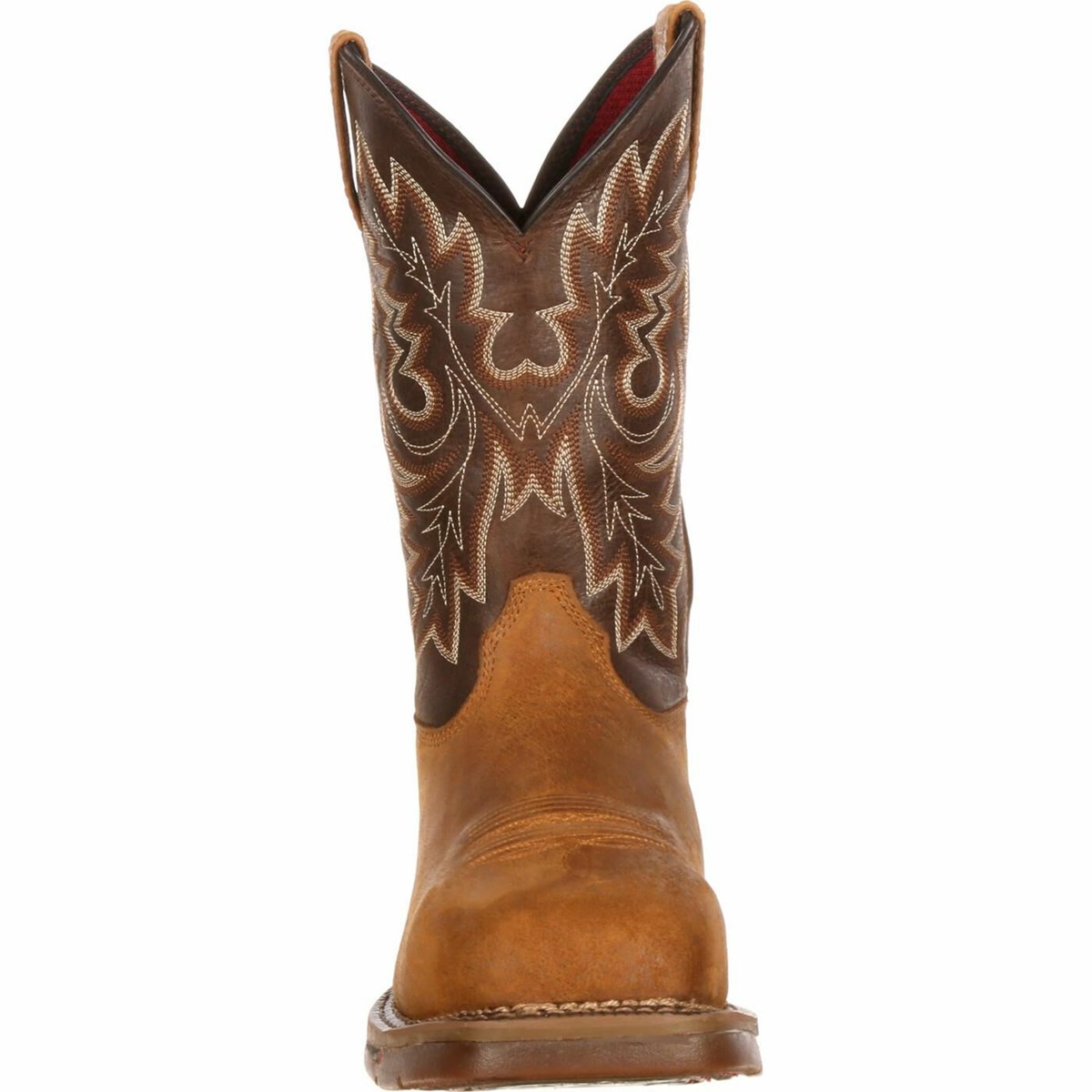 Brown Men's Rocky Long Range Carbon Fiber Toe Western Boots | MQZEX3821