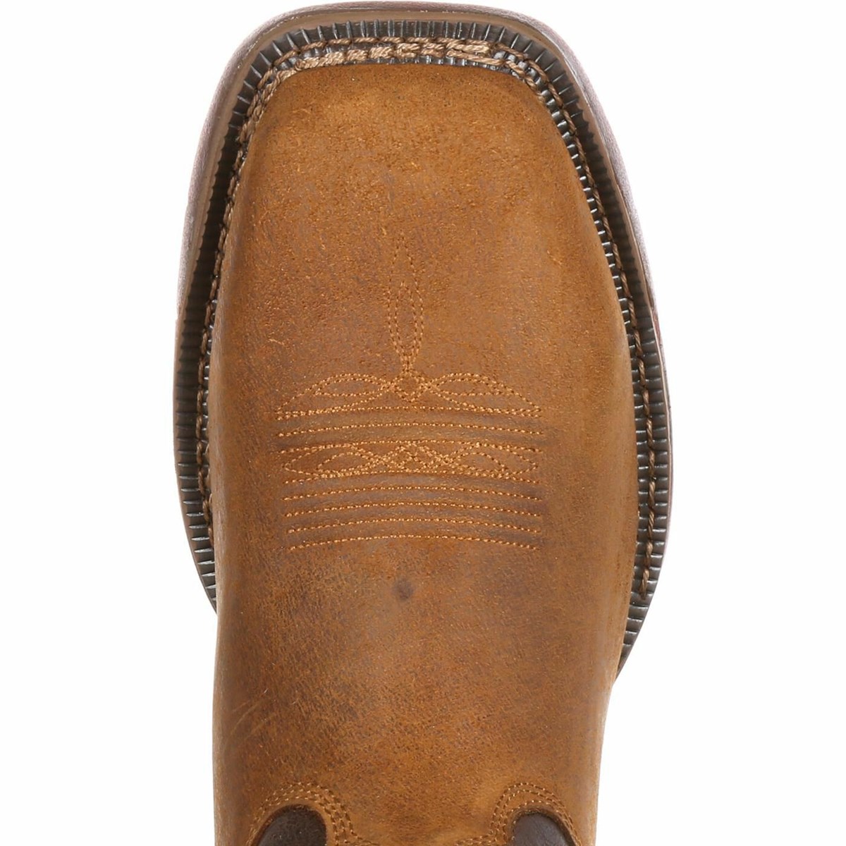 Brown Men's Rocky Long Range Carbon Fiber Toe Western Boots | MQZEX3821