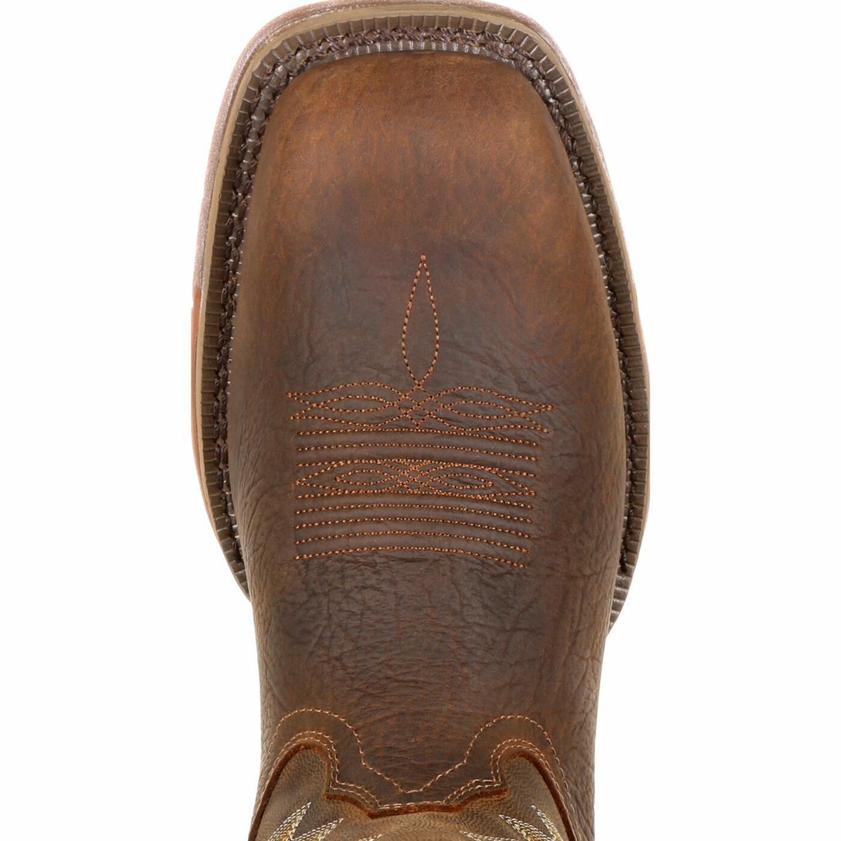 Brown Men's Rocky Long Range Composite Toe Cowboy Boots | HGSXI9387