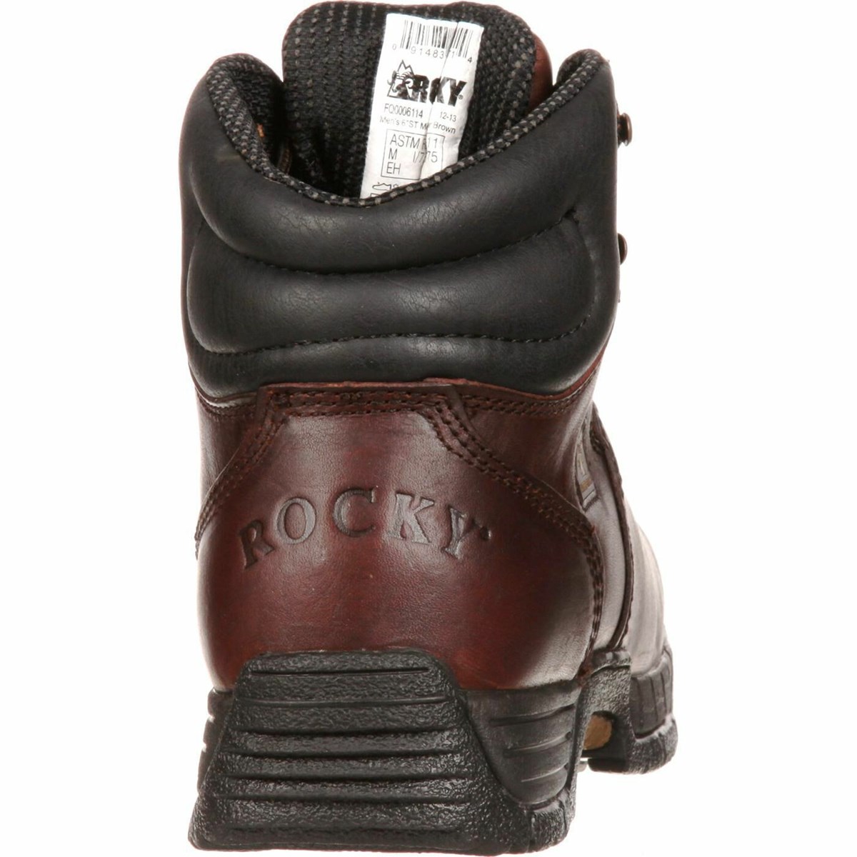 Brown Men's Rocky MobiLite Waterproof Work Boots | CZHTR3698