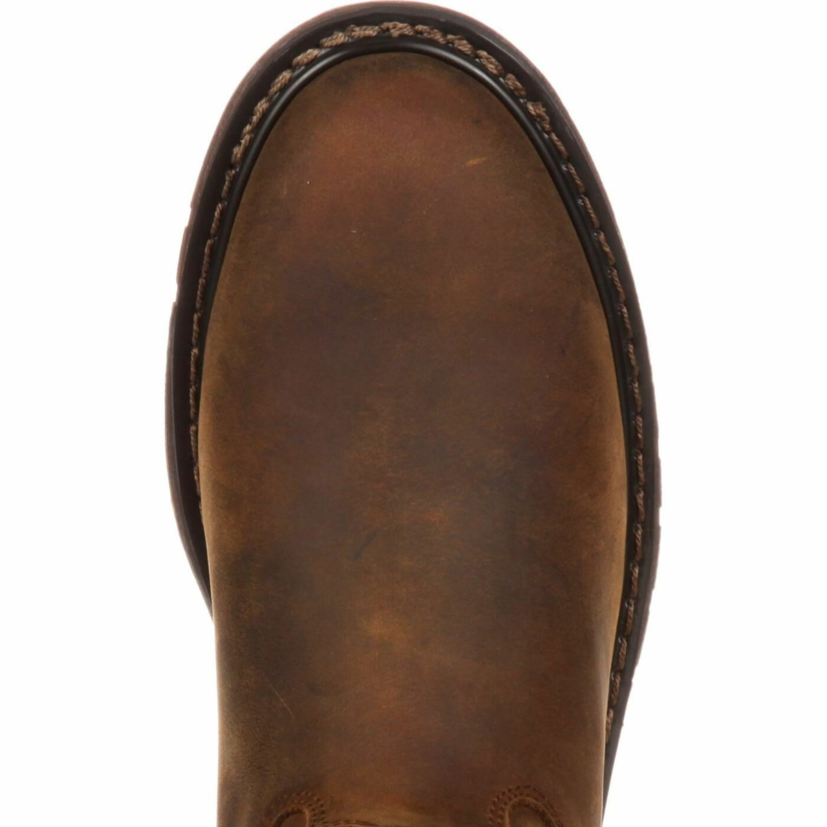 Brown Men's Rocky Original Ride Roper Western Boots | ZILWA7016