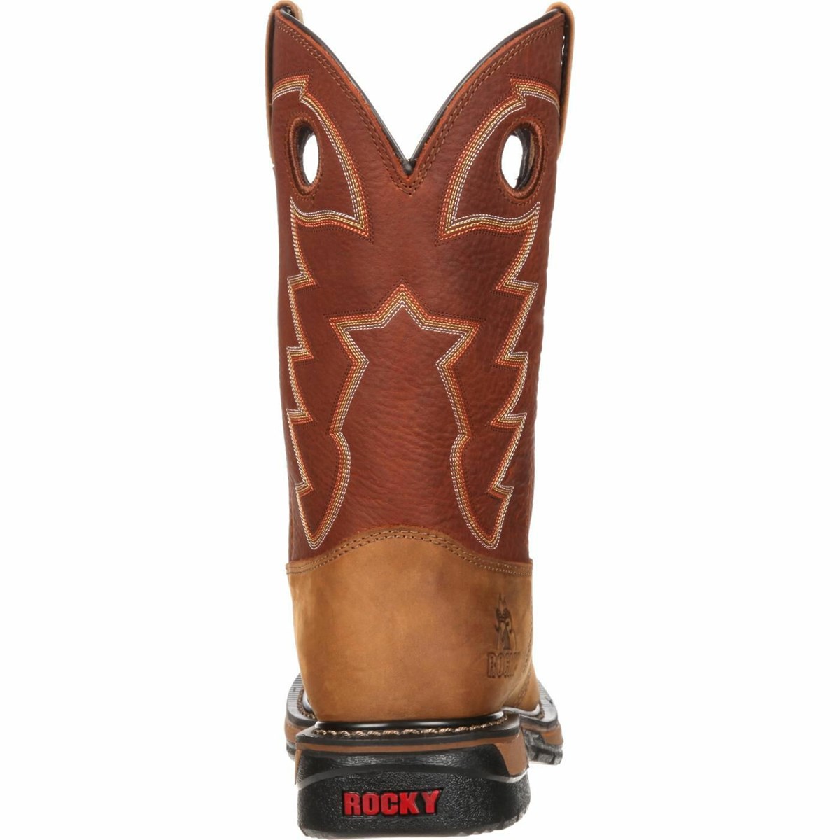 Brown Men's Rocky Original Ride Waterproof Western Boots | MSCNZ1053