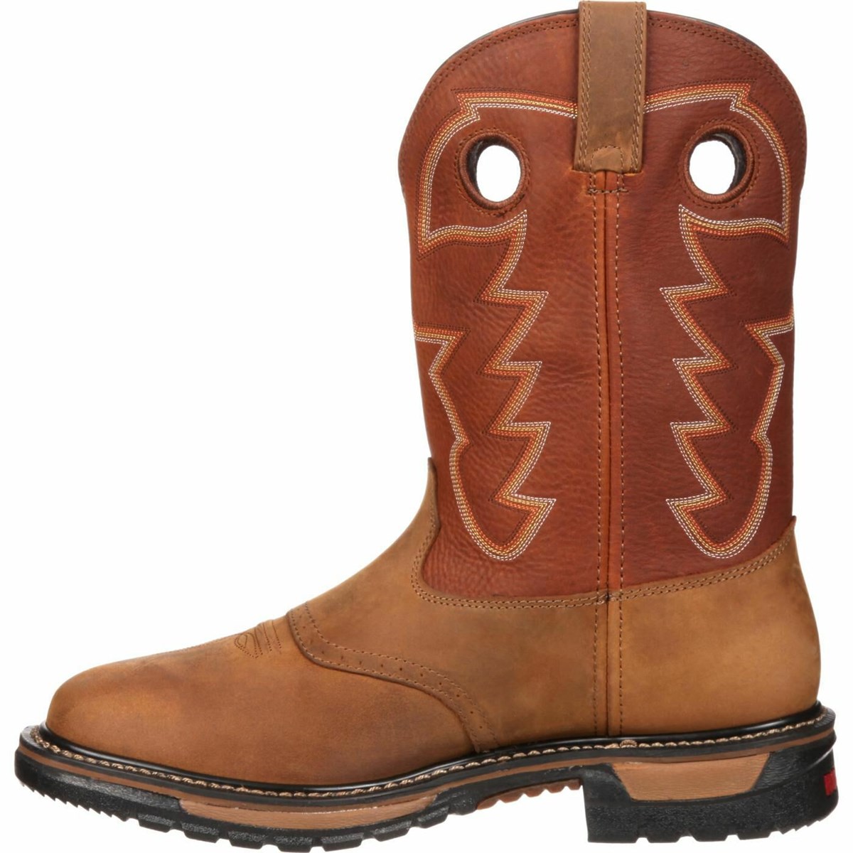 Brown Men's Rocky Original Ride Waterproof Western Boots | MSCNZ1053