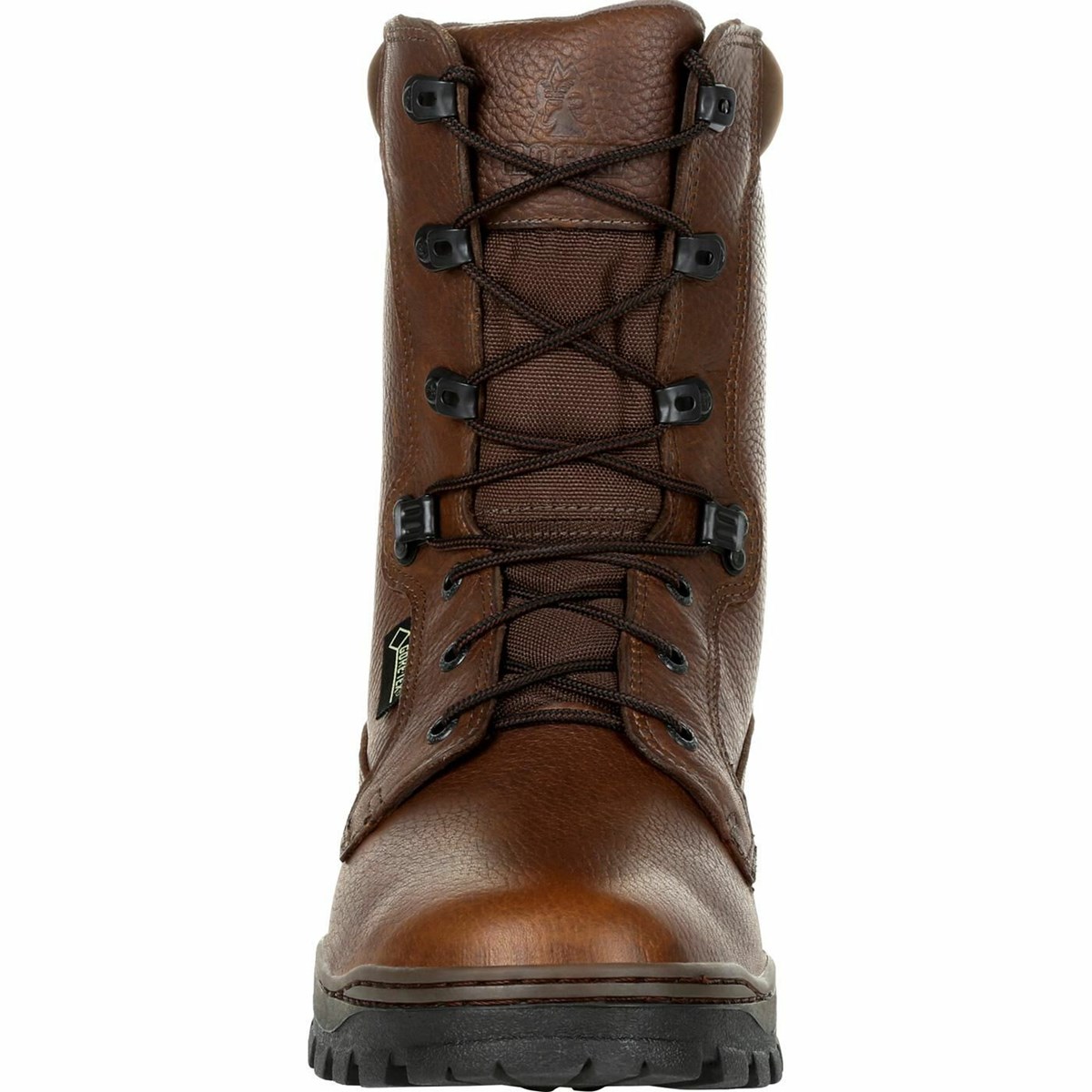 Brown Men's Rocky Outback Plain Toe GORE-TEX Waterproof Hunting Boots | NXJCL5629