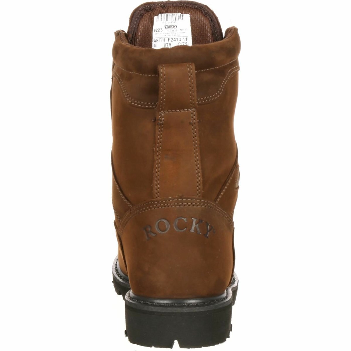 Brown Men's Rocky Ranger Steel Toe GORE-TEX Waterproof 600G Insulated Outdoor Boot Work Boots | QAJLU0361