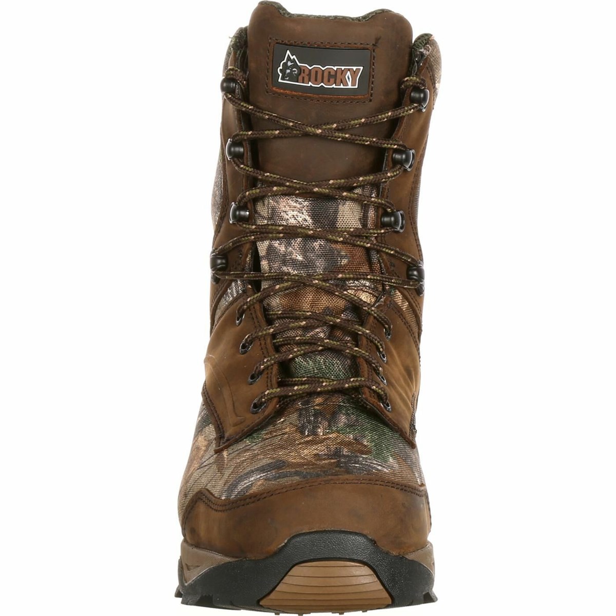 Brown Men's Rocky Retraction Waterproof 800G Insulated Hunting Boots | EZKHW7594