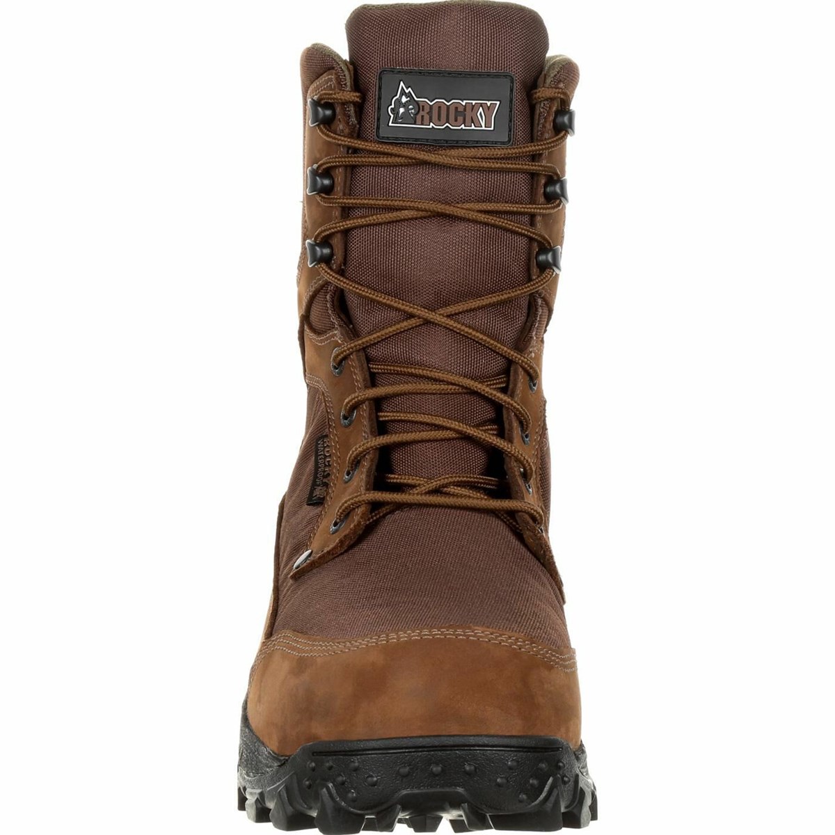 Brown Men's Rocky Ridgetop 600G Insulated Waterproof Hunting Boots | WJXGI8376